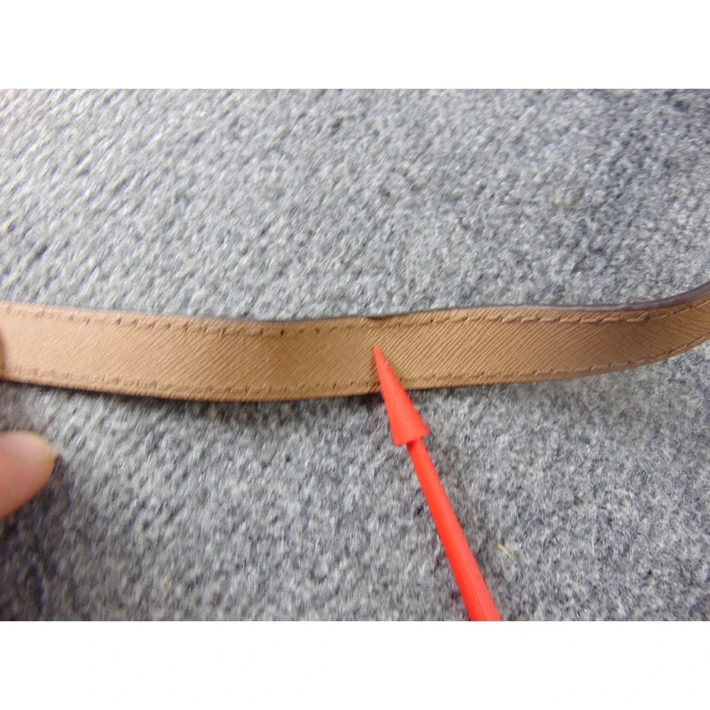 Michael Kors Hamilton Satchel Tan Brown‎ Saffiano 38H7YHMS3L Handbag